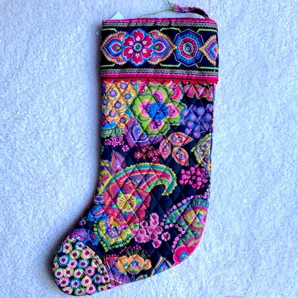 Vera Bradley Stocking “Symphony in Hue” - NWT - Picture 5 of 5